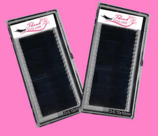 False Eyelash D-0.10x10 mm