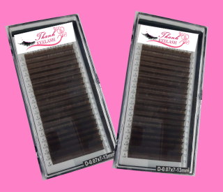 False Eyelash D-0.07x7-13 mm